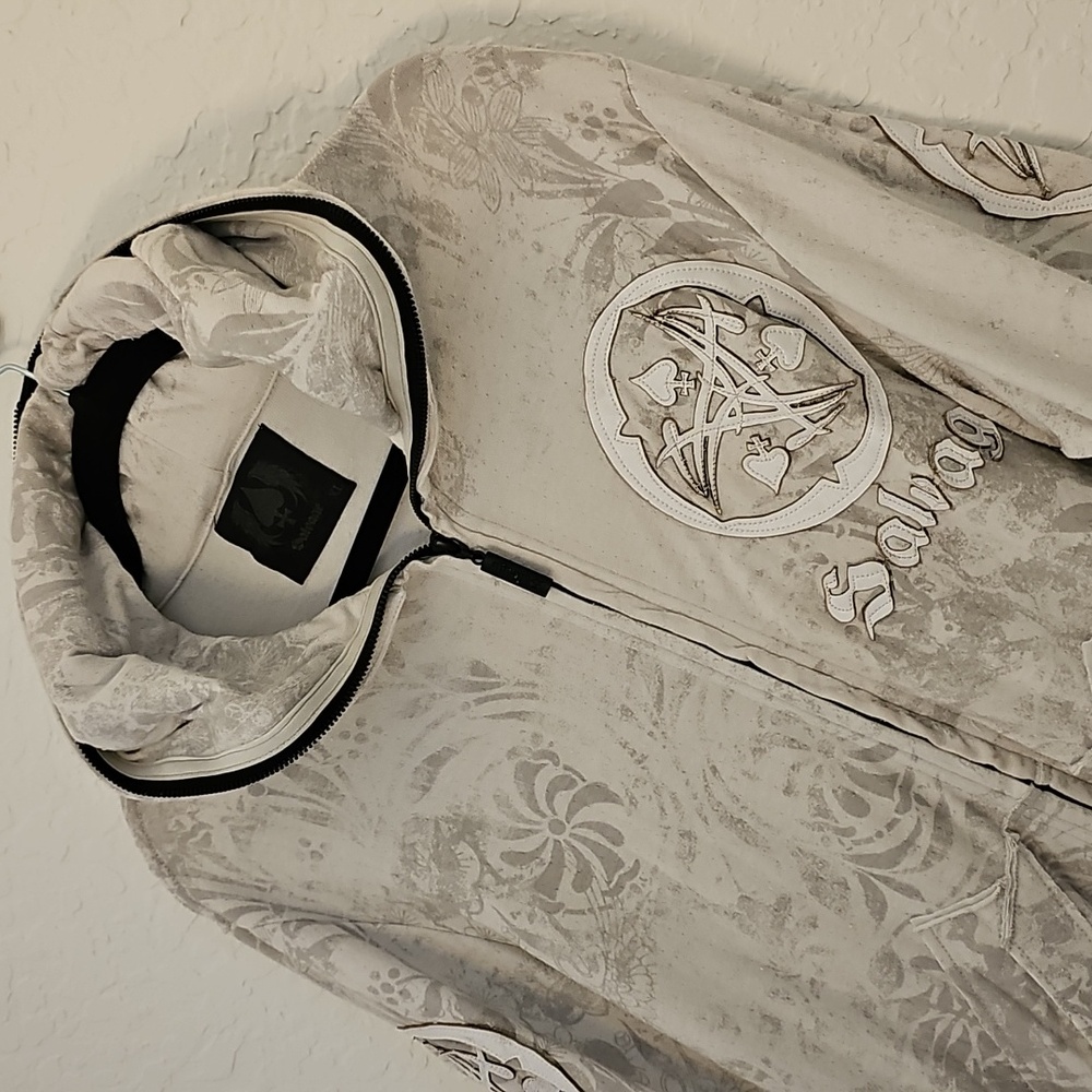Salvage Gray Graphic Hoodie - Picture 7 of 16